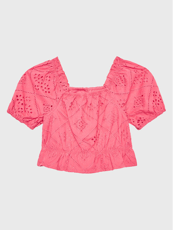 Guess Guess Blusa J3GH02 WFGJ0 Rosa Regular Fit
