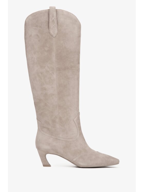 Estro Estro Stivali texani ER00116173 Beige