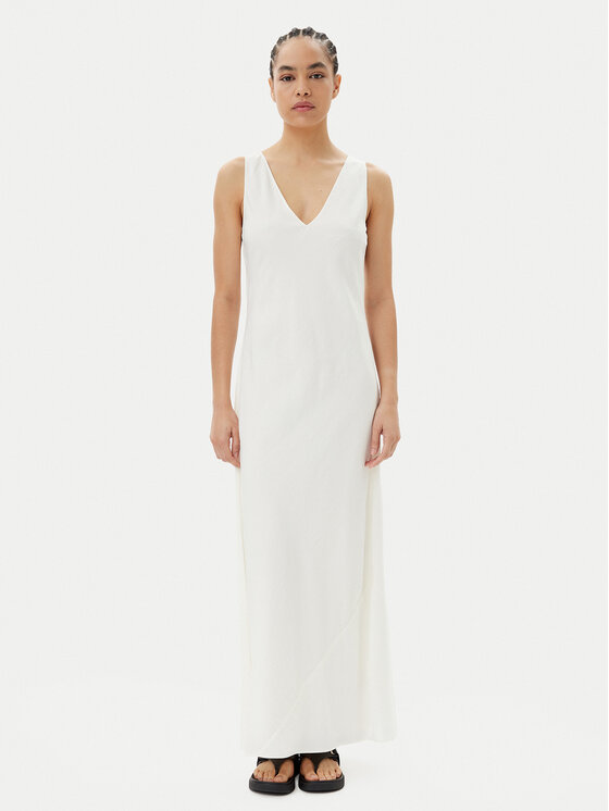 Calvin Klein Calvin Klein Rochie de vară K20K208355 Alb Regular Fit