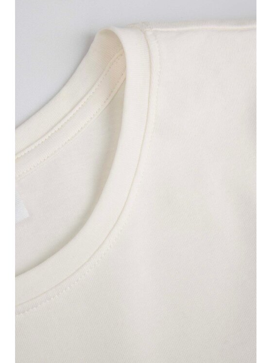 Coccodrillo Coccodrillo T-Shirt ZC5143105MER-003 Écru Regular Fit
