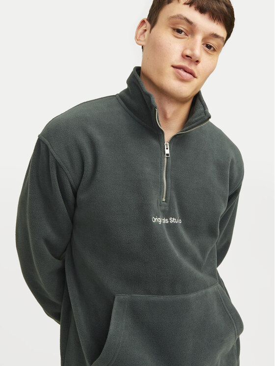 Jack&Jones Jack&Jones Flis Vesterbro 12262981 Zelena Relaxed Fit