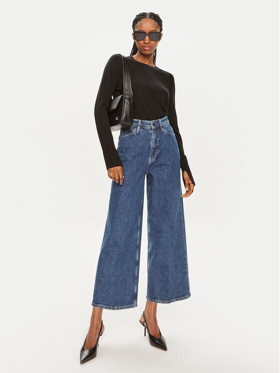 Calvin Klein Calvin Klein Πουλόβερ K20K207575 Μαύρο Regular Fit