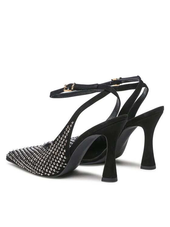 PINKO PINKO Sandaalid Lisette Slingback PE 23 BLKS1 100566 A0N6 Must