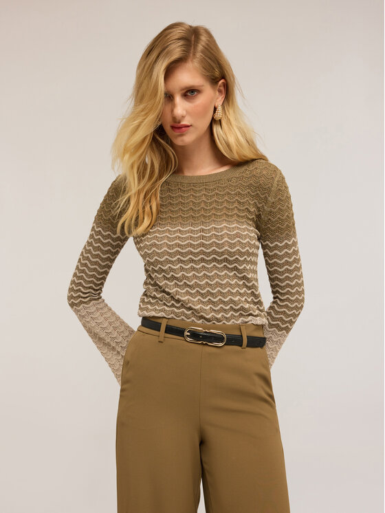 Motivi Motivi Maglione M422W003516N0R2 Crema Regular Fit