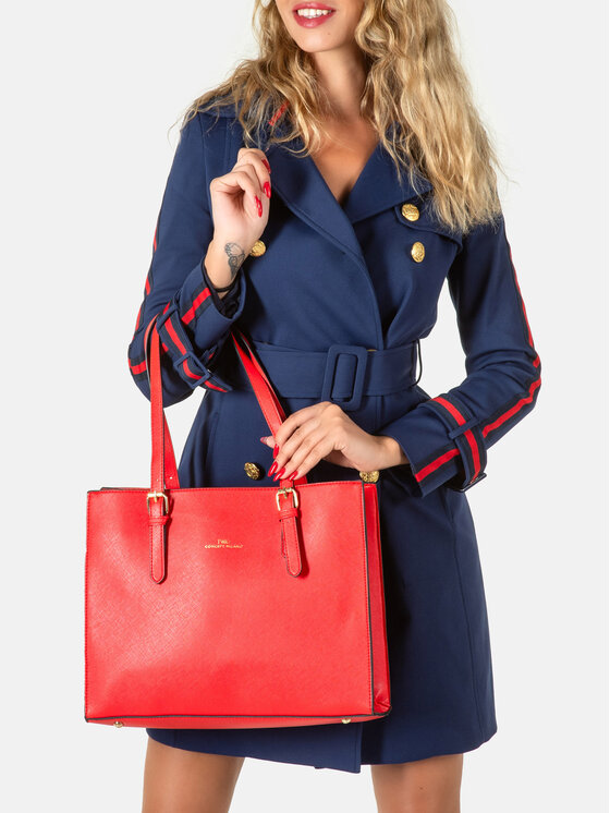 TWIG TWIG Borsa Shelley Rosso