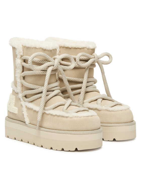 KARL LAGERFELD KARL LAGERFELD Schneeschuhe Skylar Ski KL49676 Hellbeige