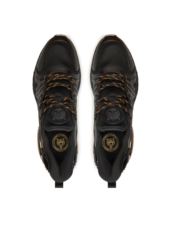Plein Sport Plein Sport Laisvalaikio batai Chrome Tiger Gen.X.-02 FACS USC0398 STE003N Juoda
