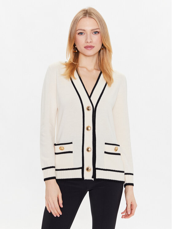 Luisa Spagnoli Luisa Spagnoli Kardigan Maggiore 57831 Ekrüüvärv Loose Fit