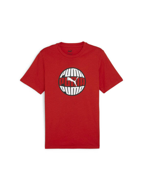 Puma Puma T-Shirt 680174 Czerwony Regular Fit