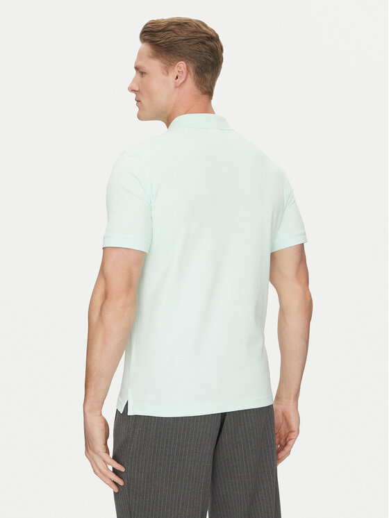 Calvin Klein Calvin Klein Polo K10K111196 Zelena Slim Fit