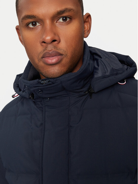 Hechter Paris Hechter Paris Vatovaná bunda 45017 142205 Tmavomodrá Regular Fit