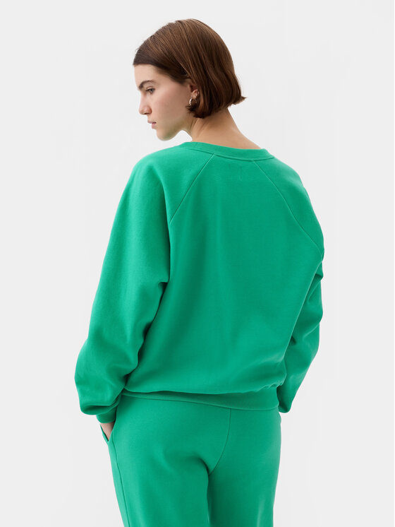 Gap Gap Majica dugih rukava 765585-20 Zelena Regular Fit