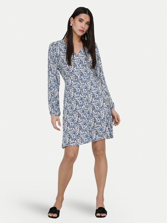 ONLY ONLY Každodenné šaty Evida 15370167 Modrá Regular Fit