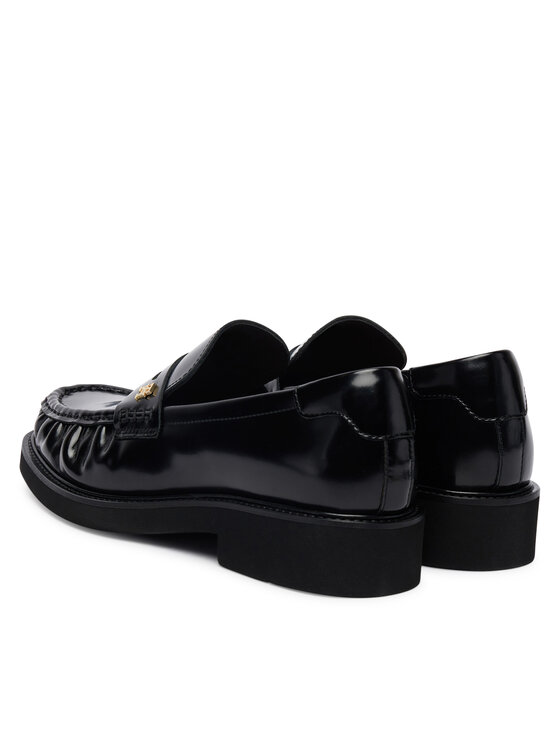 Tommy Hilfiger Tommy Hilfiger лоуфъри с дебела подметка Square Toe Abrasivato FW0FW08825 Черен