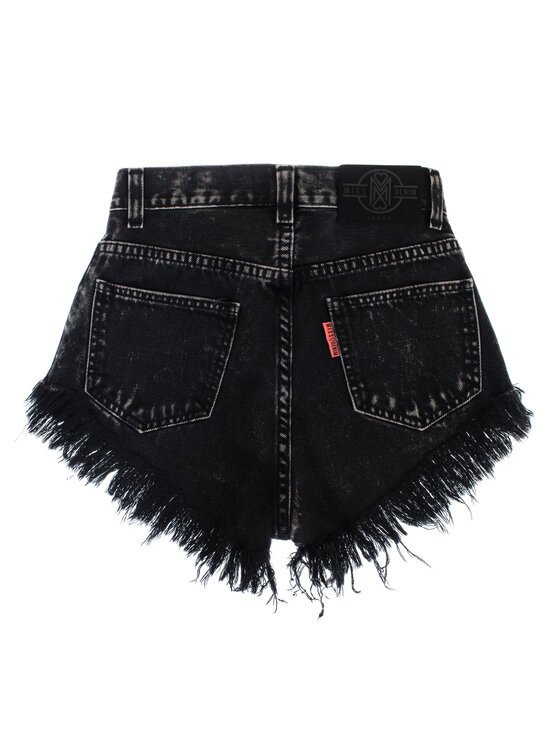 MissDenim MissDenim Szorty jeansowe High Waist Szary Regular Fit
