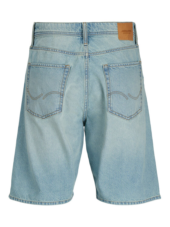Jack&Jones Junior Jack&Jones Junior Jeans kratke hlače Alex 12274997 Modra Baggy Fit