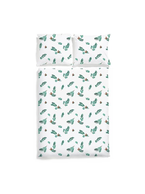 White pocket White pocket Komplet pościeli Pościel świąteczna Biały