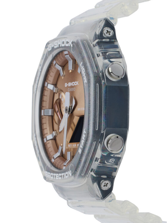 G-Shock G-Shock Zegarek GA-2100BM-7A5ER Przezroczysty