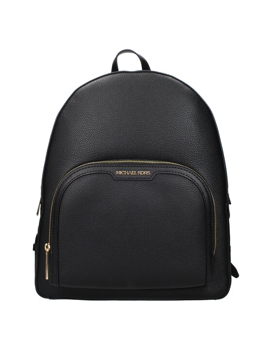 Michael Kors Michael Kors Plecak Black Leather Backpack Czarny
