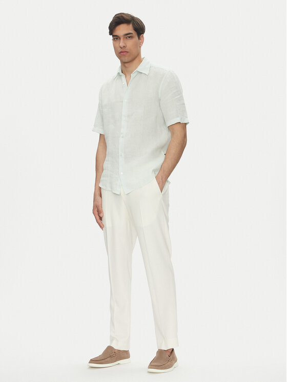 BOSS BOSS Сорочка 50537382 Голубий Regular Fit