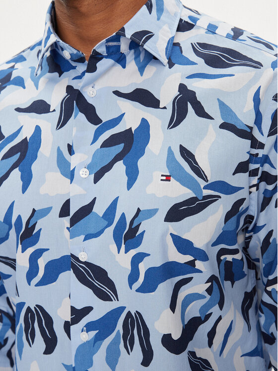 Tommy Hilfiger Tommy Hilfiger Πουκάμισο MW0MW33824 Μπλε Regular Fit