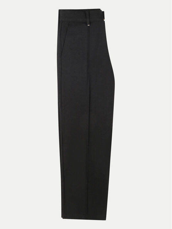 BOSS Boss Hlače J51157 D Crna Straight Fit