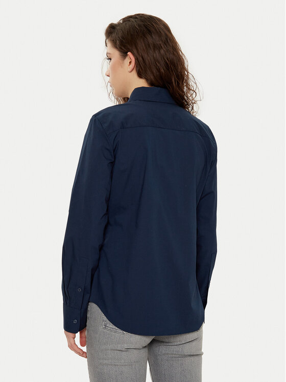 Tommy Hilfiger Tommy Hilfiger Ing WW0WW43577 Sötétkék Regular Fit