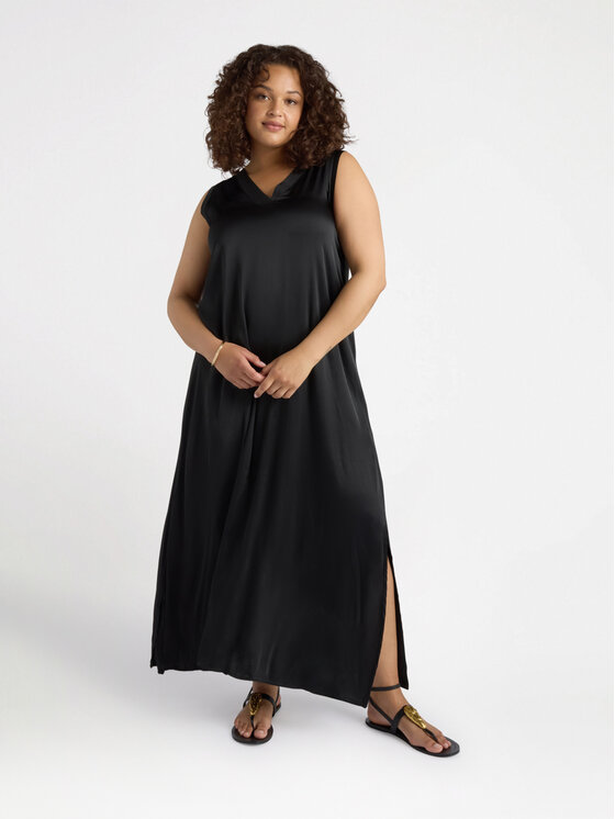 Fiorella Rubino Fiorella Rubino Vestito da giorno 7002L001166N033 Nero Regular Fit