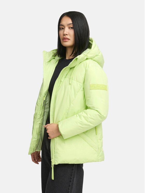 Navahoo Navahoo Kurtka zimowa Pastellzauber Zielony Regular Fit