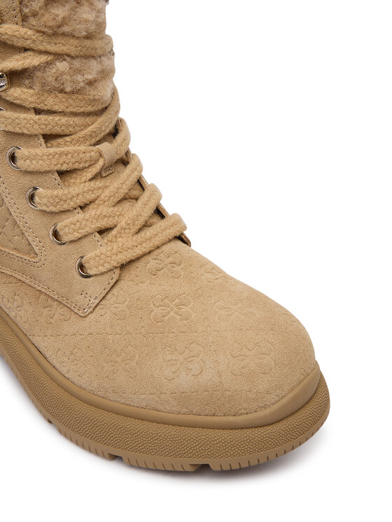Guess Guess Μποτίνια FLFVIK SUE10 Μπεζ