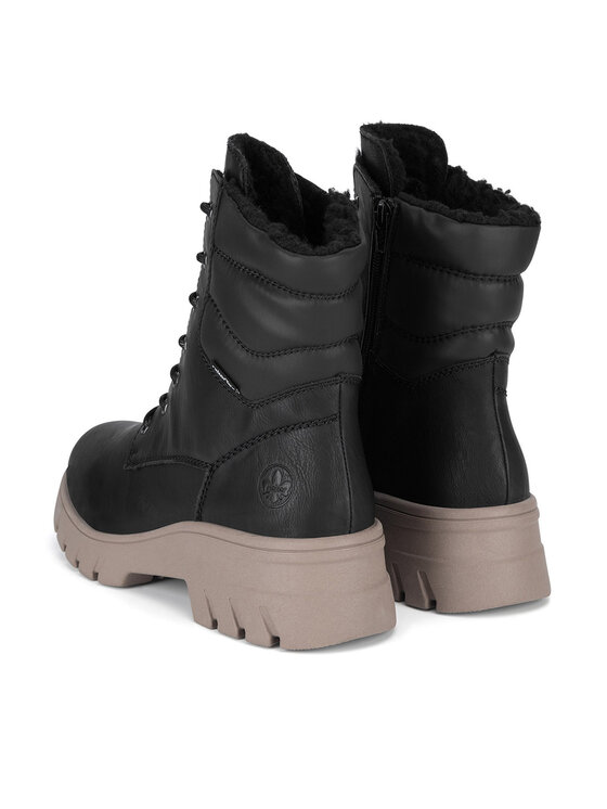 Rieker Rieker Botine 71831-00 Negru