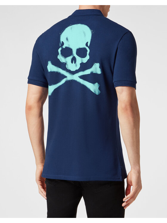 PHILIPP PLEIN PHILIPP PLEIN Polokošile 755 Světle modrá Slim Fit