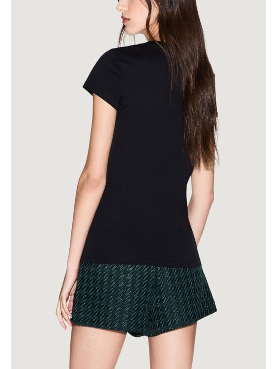 Armani Exchange Armani Exchange T-shirt XW001388 AF10356 Nero Casual Fit