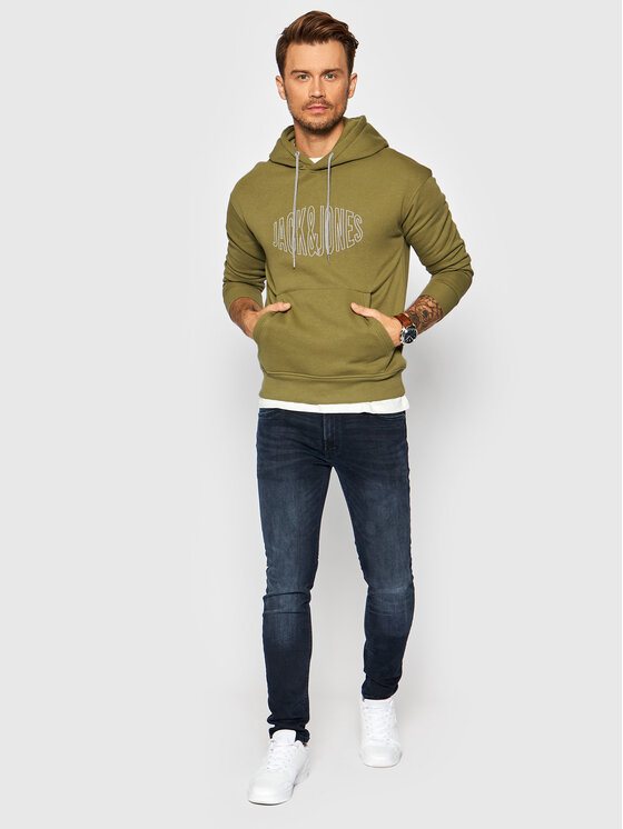 Felpa World 12194082 Verde Regular Fit
