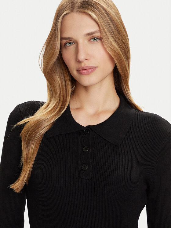 Vero Moda Vero Moda Пуловер Siljerib 10336674 Черен Slim Fit