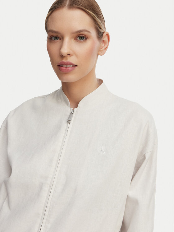 Calvin Klein Jeans Calvin Klein Jeans Bomber LV047F510G Svijetlo bež Regular Fit