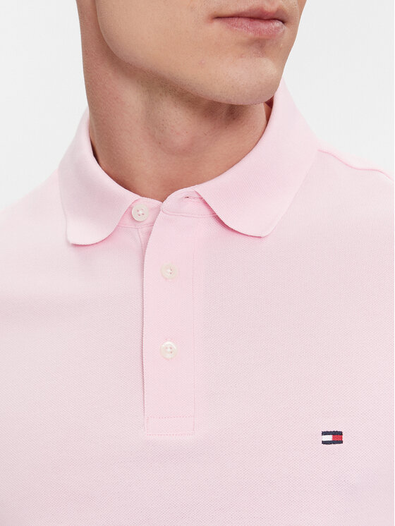 Tommy Hilfiger Tommy Hilfiger Polo 1985 MW0MW17771 Ružičasta Slim Fit