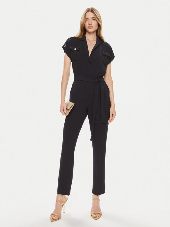 Morgan Morgan Jumpsuit 231-PSAFA Dunkelblau Regular Fit