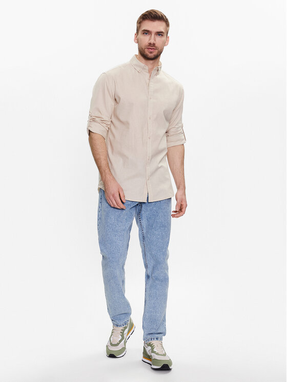 INDICODE INDICODE Särk Hanko 20-327 Beež Regular Fit