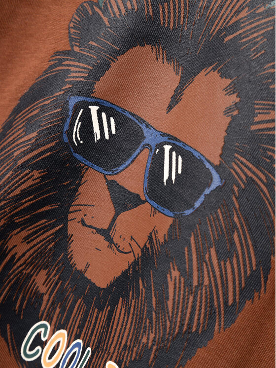 NAME IT NAME IT Блузка 13220044 Коричневий Regular Fit