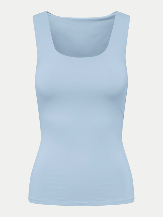 ONLY ONLY Top Lea 15278090 Błękitny Regular Fit