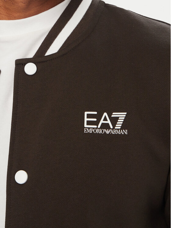 EA7 Emporio Armani EA7 Emporio Armani Mikina 7M002146 AF10377 U6027 Tmavo hnedá Regular Fit