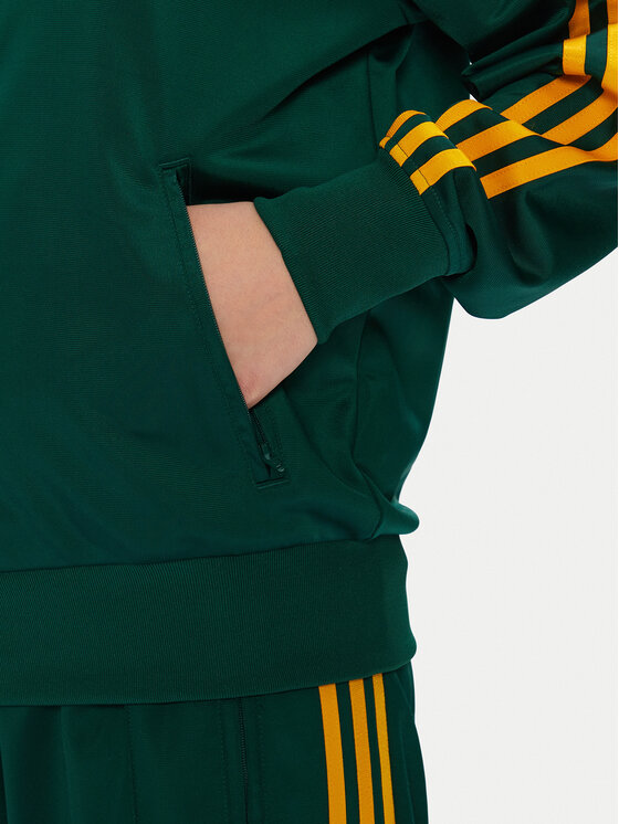 adidas Bluza adicolor Classic Firebird JP2299 Zielony Loose Fit | Modivo.pl