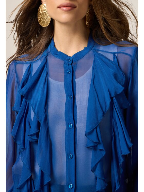 Oltre Oltre Camicia 5127R003037N024 Blu Regular Fit