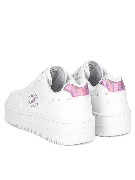 Champion Champion Laisvalaikio batai RD18 PLAT GLITTER G GS S32872-WW010 Balta