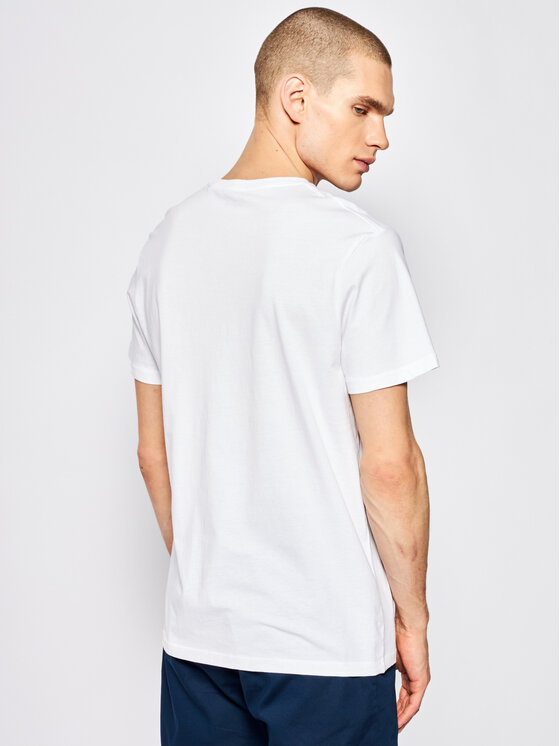 Pepe Jeans Pepe Jeans T-Shirt Moe PM507172 Λευκό Regular Fit