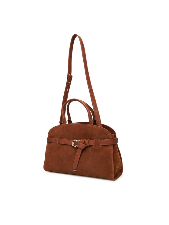 Coccinelle Coccinelle Дамска чанта TLB Coccinellesabine Suede Bi E1 TLB 18 04 01 Кафяв