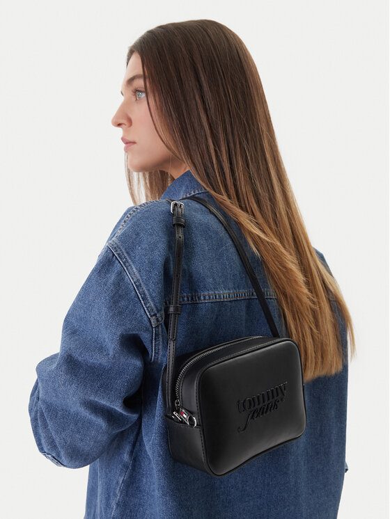 Tommy Jeans Tommy Jeans Ročna torba Tjw Must Camera Bag AW0AW18451 Črna