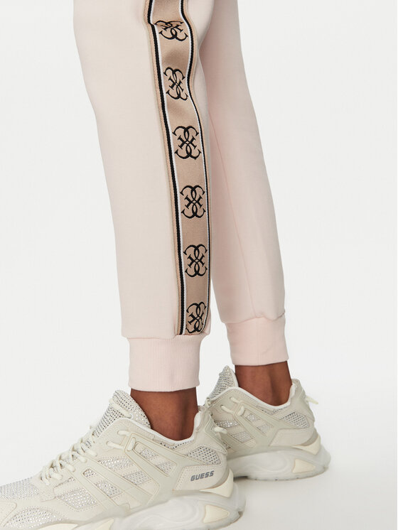 Guess Guess Долнище анцуг V2YB15 KB3P2 Розов Regular Fit