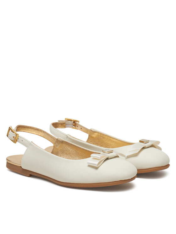 Tommy Hilfiger Tommy Hilfiger Sandály Ballerina Chanel T4A3-33929-0206 M Écru